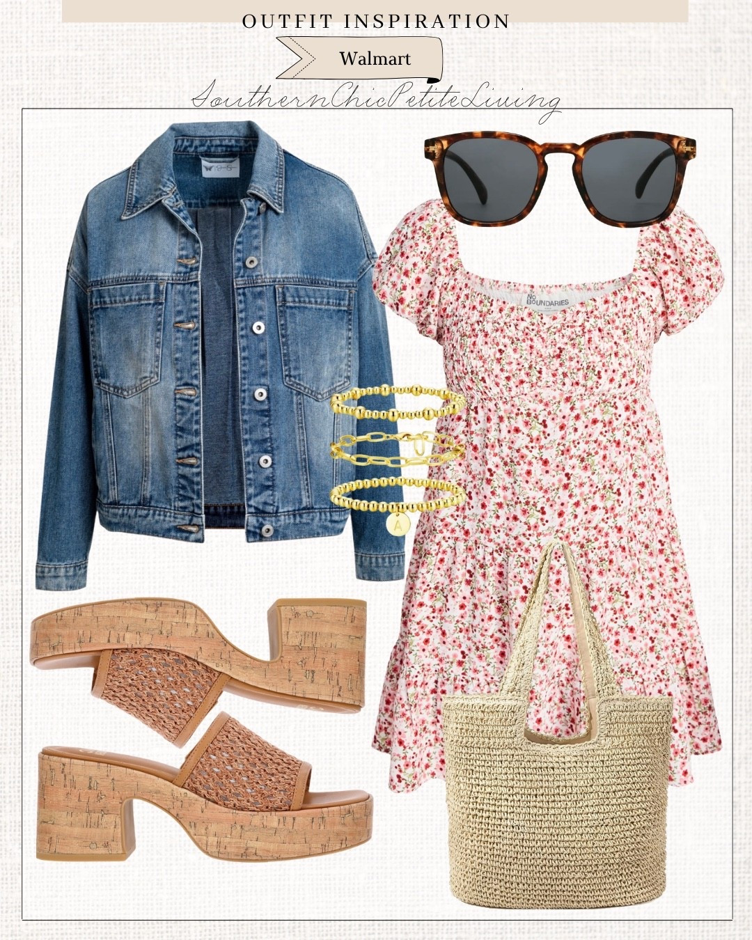 Walmart New Arrivals • Las Vegas Outfit • Denim Jacket • Concert Outfit • Country Concert Outfit • Denim Jacket • Crossbody bag • Herringbone Necklace • Spring Outfit • Date Night Outfits • Spring Outfits 2026 • St Patrick’s Day Outfits • Vacation Outfits Beach 

#LTKPetite #LTKOver40 #LTKFestival