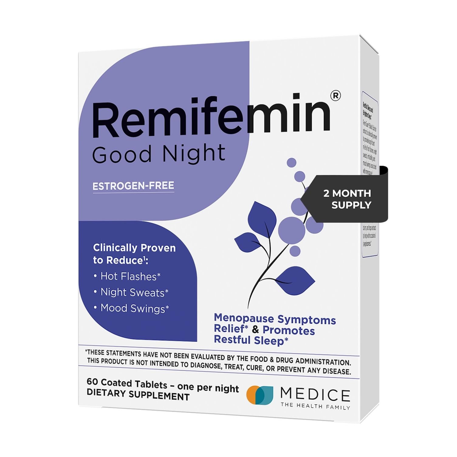 Remifemin Good Night - Menopause Symptoms Relief & Restful Sleep Support - Clinically Proven Ingr... | Amazon (US)