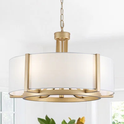 5 - Lights Dimmable Drum Chandelier | Wayfair North America