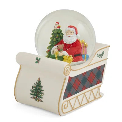 Spode Christmas Tree Santa Sleigh Snow Globe 6.5 | Wayfair Professional