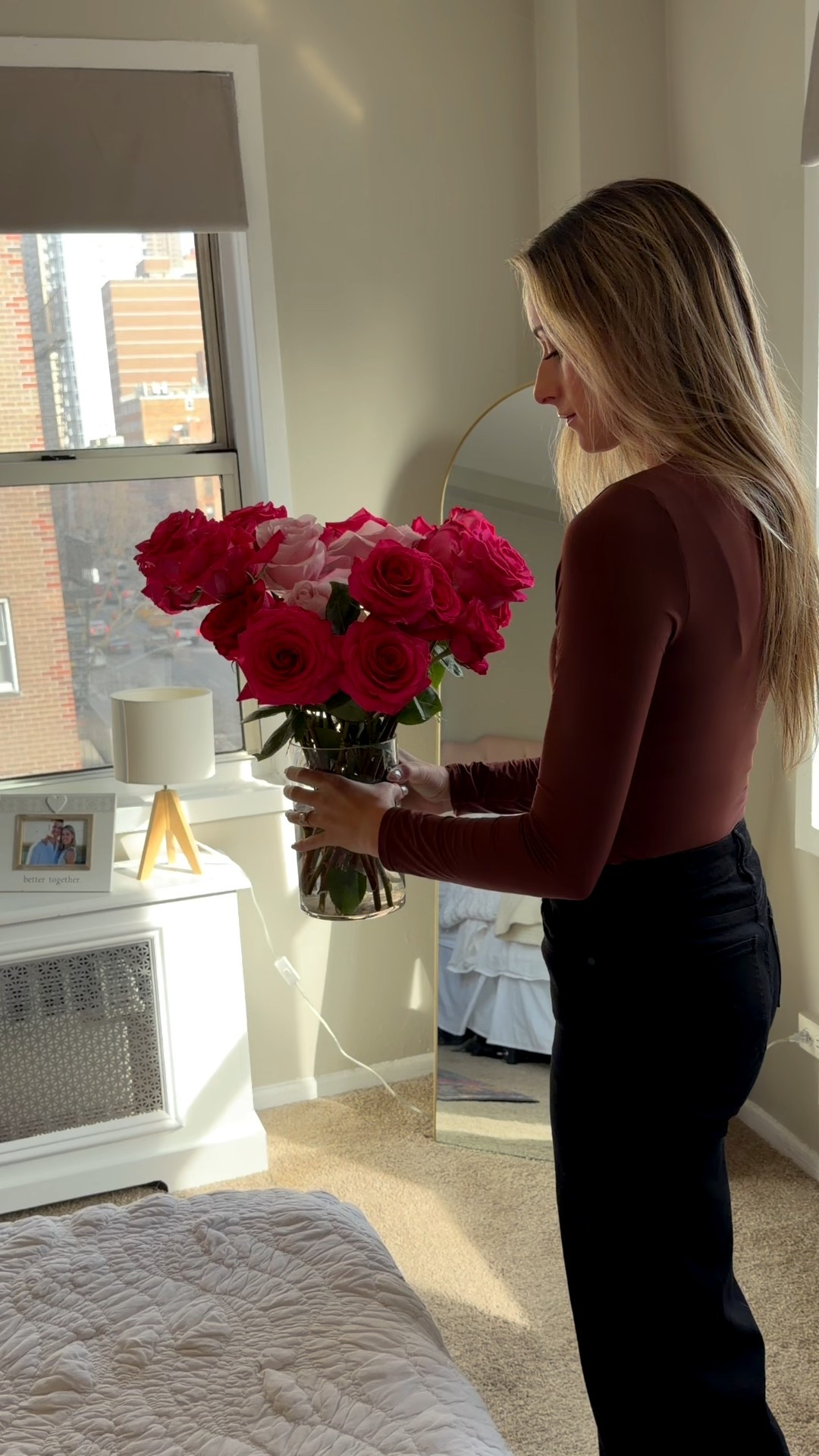 Our last Valentine’s Day before marriage. Marked with intention and roses that speak for themselves. 🌹

#LTKValentine