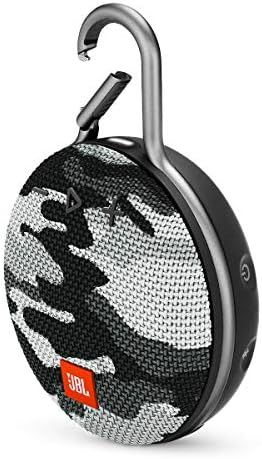 JBL Clip 3 Portable Waterproof Wireless Bluetooth Speaker - Black Camo | Amazon (US)