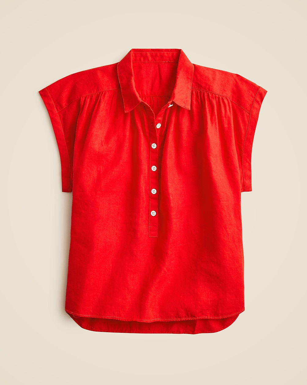 New Capitaine shirt in Baird McNutt Irish linen | J. Crew US