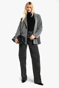 Suits | Oversized Tailored Pinstripe Blazer | boohoo | Boohoo.com (UK & IE)