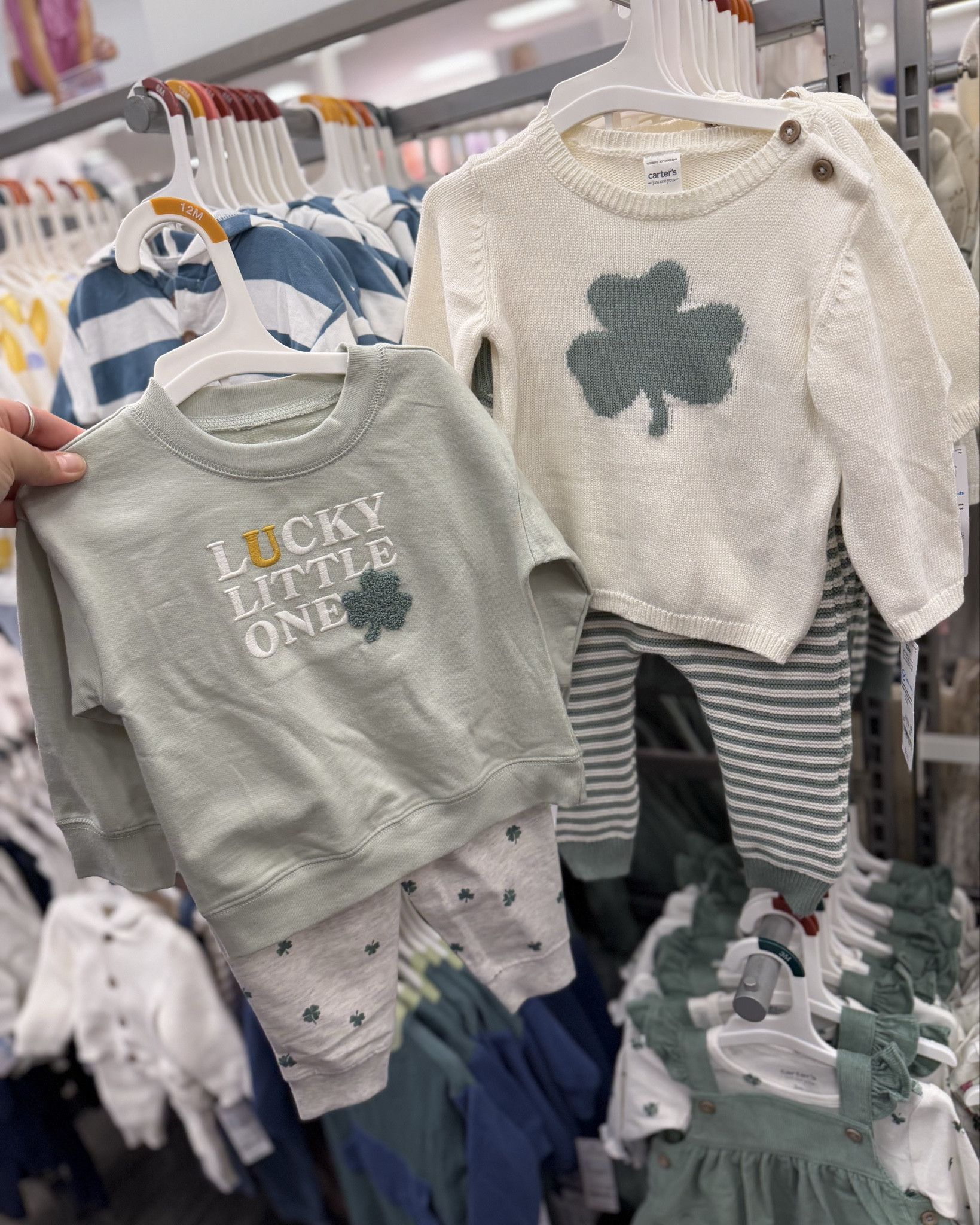 St.Patricks Day theme clothes for your babies at Target 🎯!, lots of different options🍀👶🏻

Linking everything here💚🔗

(2pc baby boy Dino set on clearance now!)🚨

#LTKBaby #LTKmomlife #LTKSeasonal