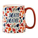 Ten Strawberry Street Bella Mug 4-Pack - Sweater Weather | HSN