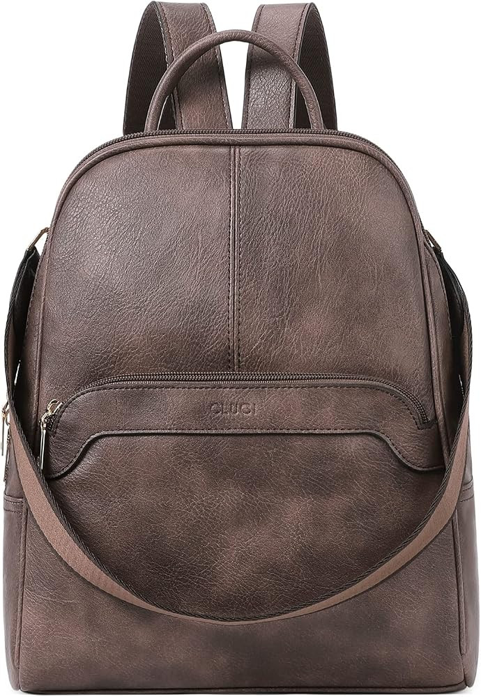 CLUCI Womens Backpack Purse Travel Backpack Leather Convertible Ladies Designer Daypack Shoulder ... | Amazon (US)