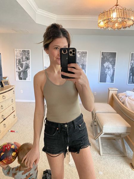 Summer basics.  Top is from Amazon and similar to the free people tanks.  These are also one of my favor pairs of denim shorts 

#LTKunder50 #LTKstyletip #LTKtravel