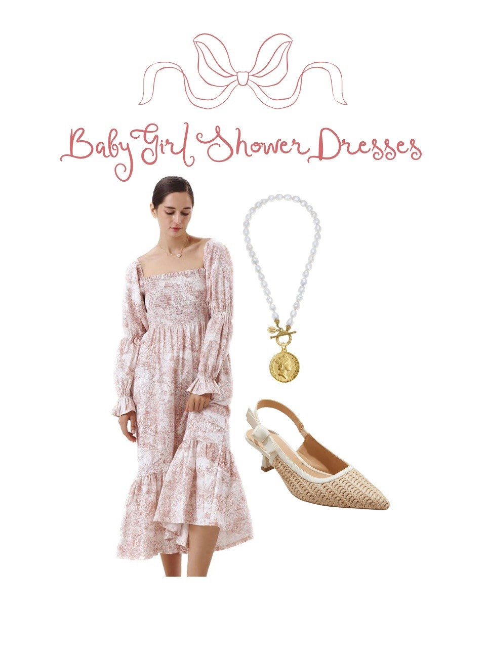 Baby girl shower dresses! 

Amazon finds / Amazon dress / baby shower dress / baby girl shower dress / pink baby shower dress 