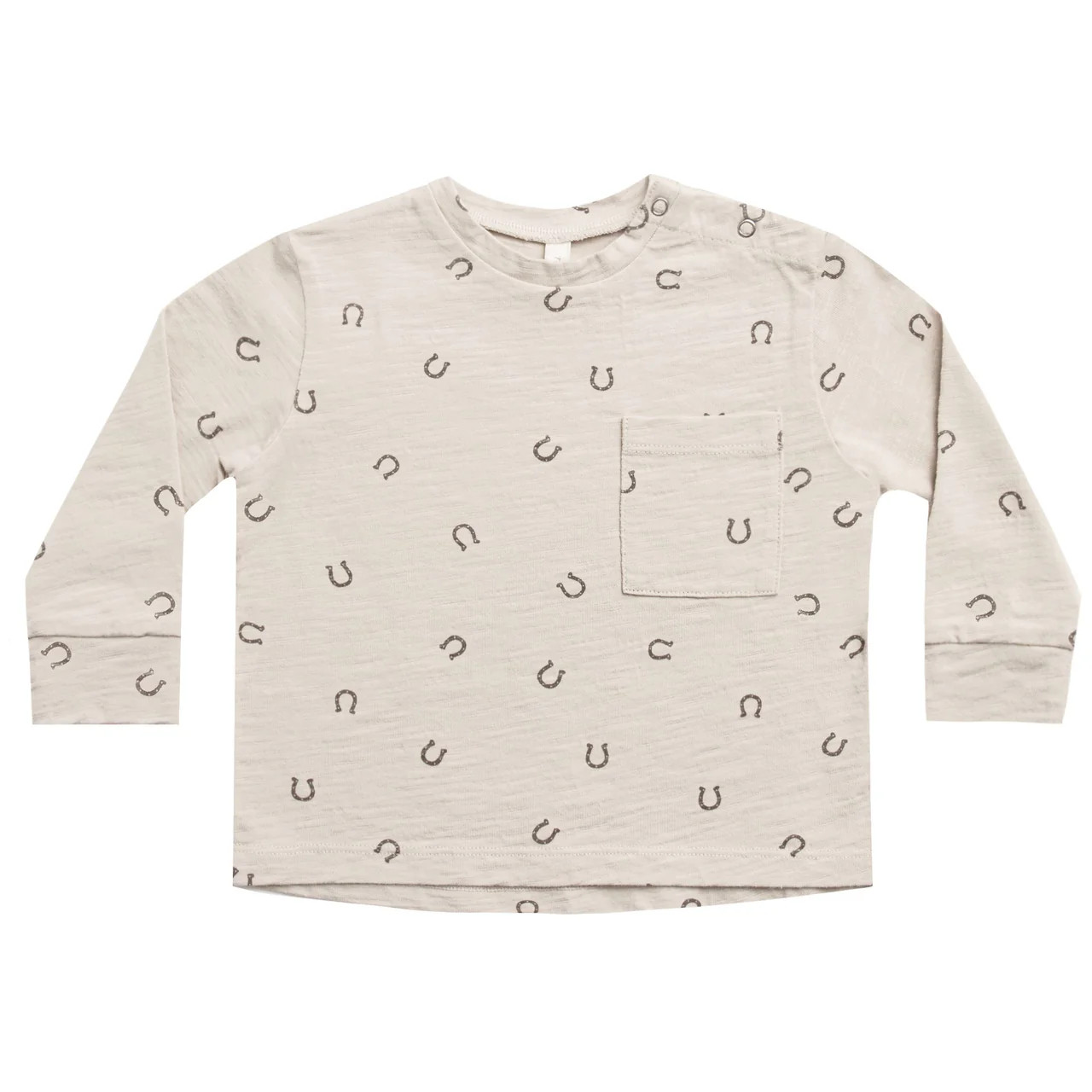 Rylee & Cru LS Skater Tee, Horseshoes | SpearmintLOVE
