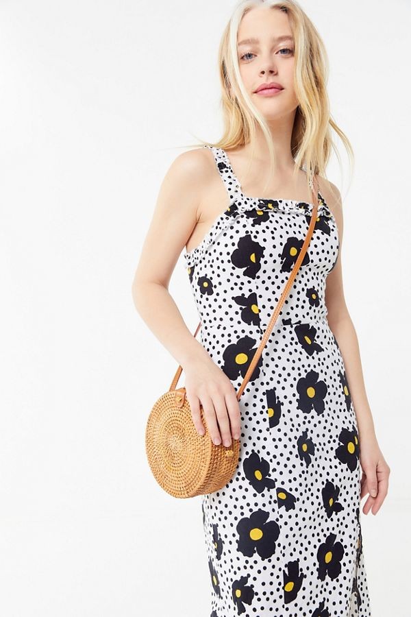 Rattan Mini Circle Bag | Urban Outfitters (US and RoW)