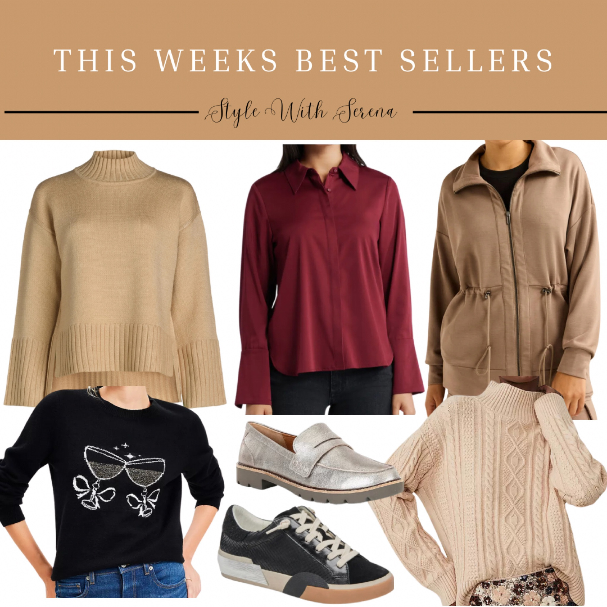 This weeks best sellers, best selling, sale, sweater, blouse, shoes, Walmart fashion 

#LTKShoeCrush #LTKSaleAlert #LTKStyleTip