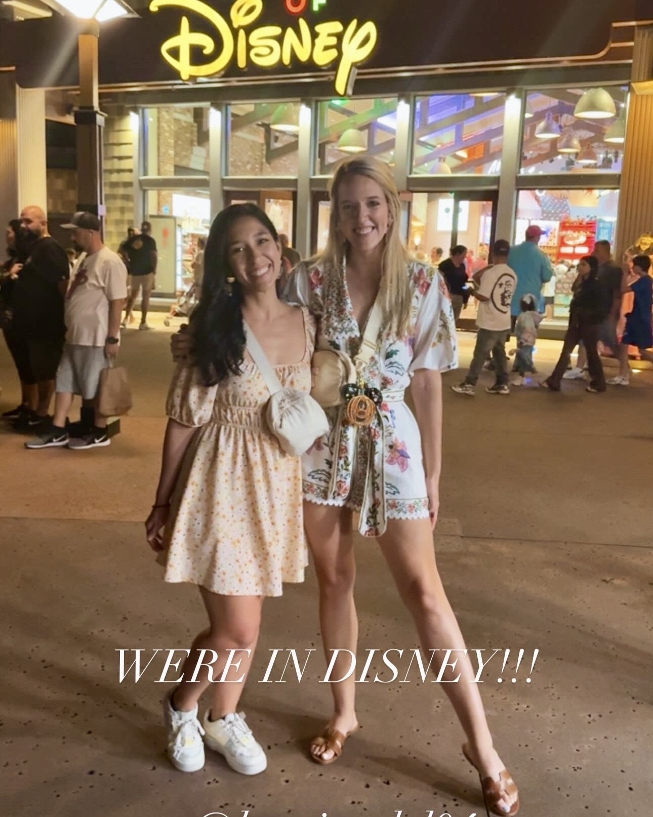 Disney night 1, wearing this farm Rio floral insects romper, on sale currently!! 

#LTKStyleTip #LTKSaleAlert #LTKFindsUnder50