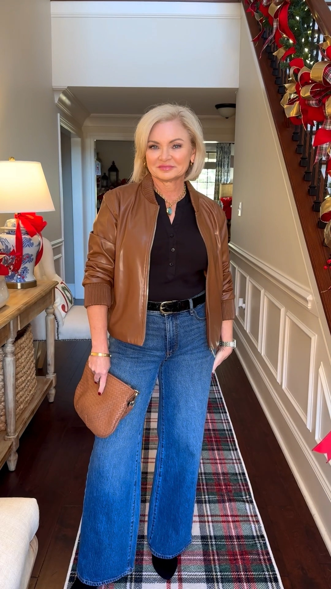 Matching your belt, bag AND shoes is outdated. It’s much more modern to mix it up, like you would your jewelry. Matching 2 items (like my belt & boots here) is fine, but if my bag were also black…..it would date the look. 

Follow me for more ways to modernize your wardrobe!

Fall outfit
Jeans outfit
Faux leather 
Bomber jacket
Wide leg jeans outfit

Casual outfit
Fashion over 40
Petite fashion
Midlife fashion
Gen X Style

#stylewithserena
#petitefashion
#midlifefashion
#fashionover40
#genxstyle

#LTKOver40 #LTKootd #LTKPetite