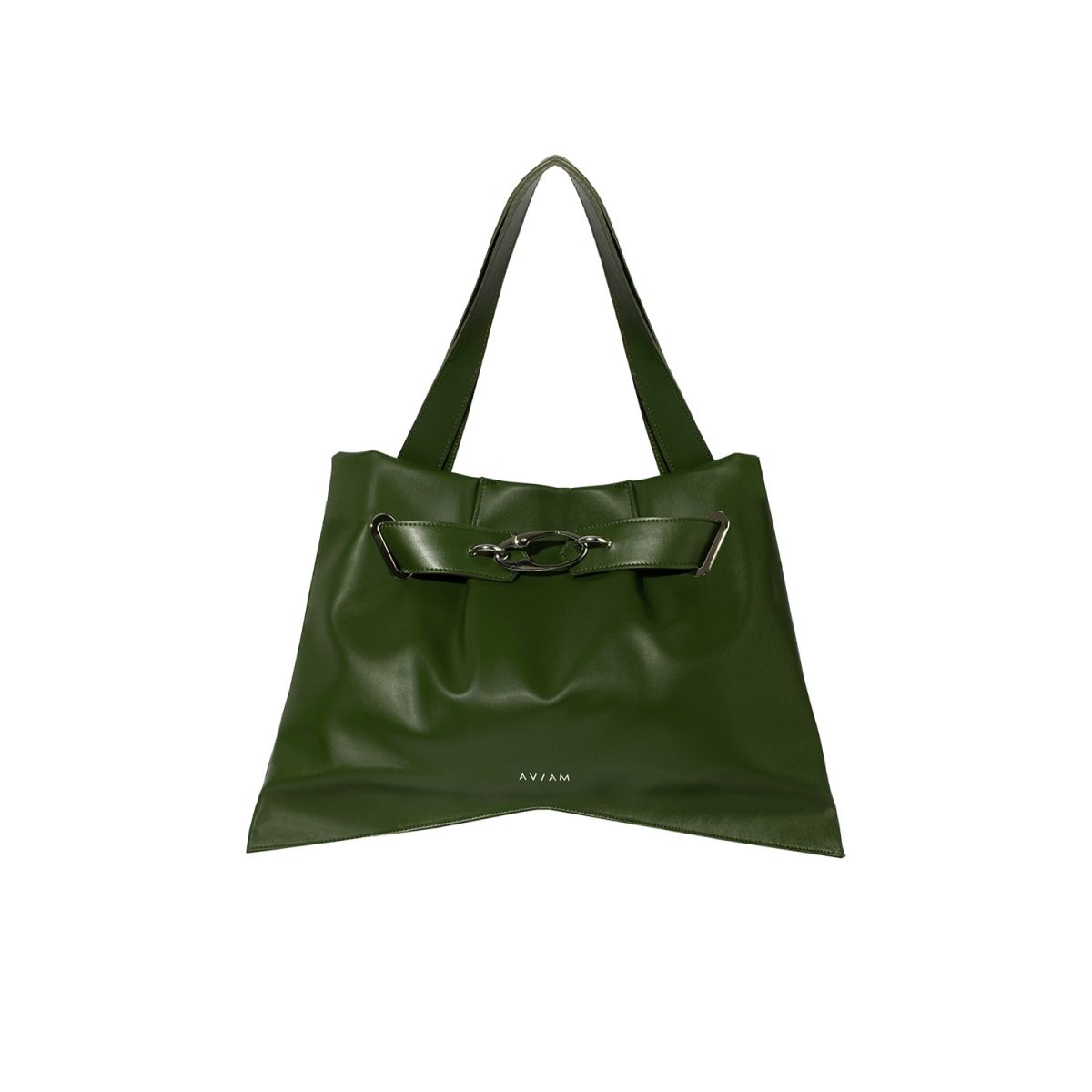 Cactus Leather Bag - The Mhobo Green | Wolf & Badger (US)