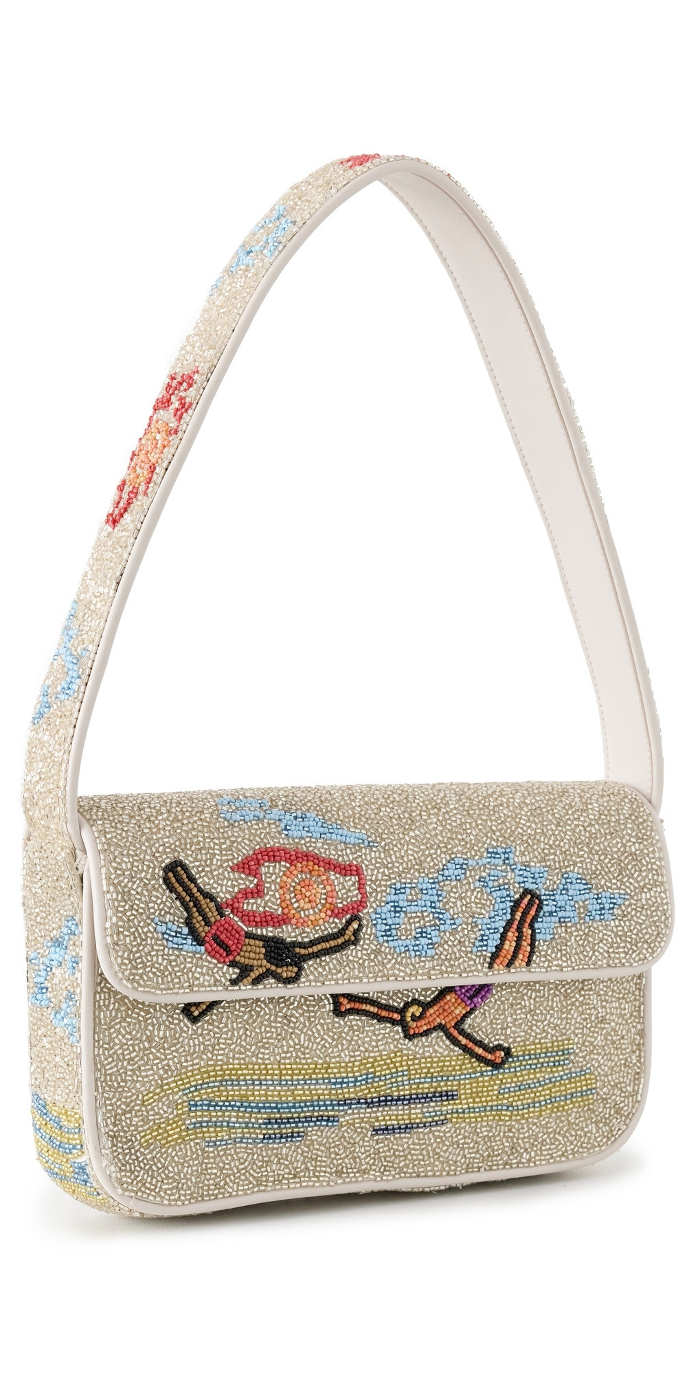 STAUD Tommy Beaded Bag Divers One Size | Shopbop