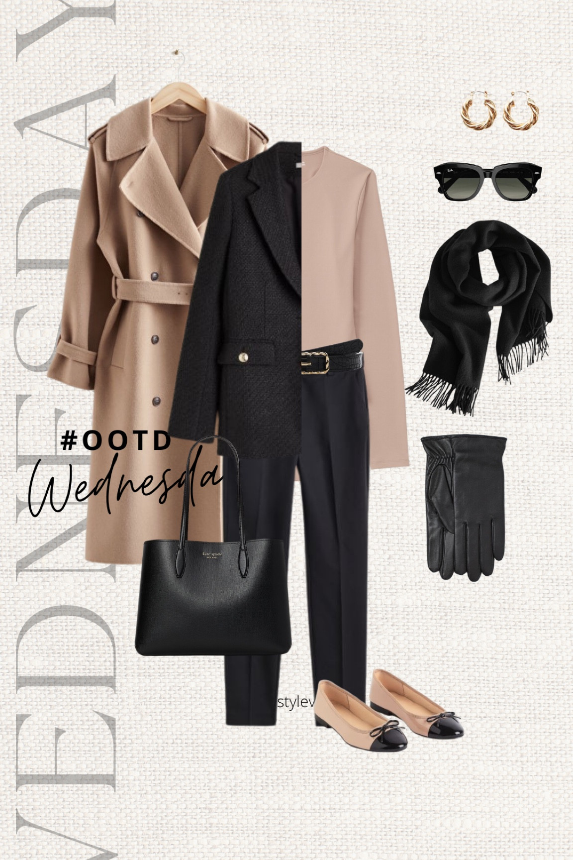 One of my most liked work outfits from week. Very simple but elegant office outfit with slacks, black blazer and a simple beige top. Size down on the blazer if u’re petite. Size up for the slacks for sure! Read the size guide/size reviews to pick the right size.

Leave a 🖤 to favorite this post and come back later to shop

#office outfit #officewear #workwear #office look #ootd #trench coat #trenchcoat 

#LTKstyletip #LTKworkwear #LTKSeasonal