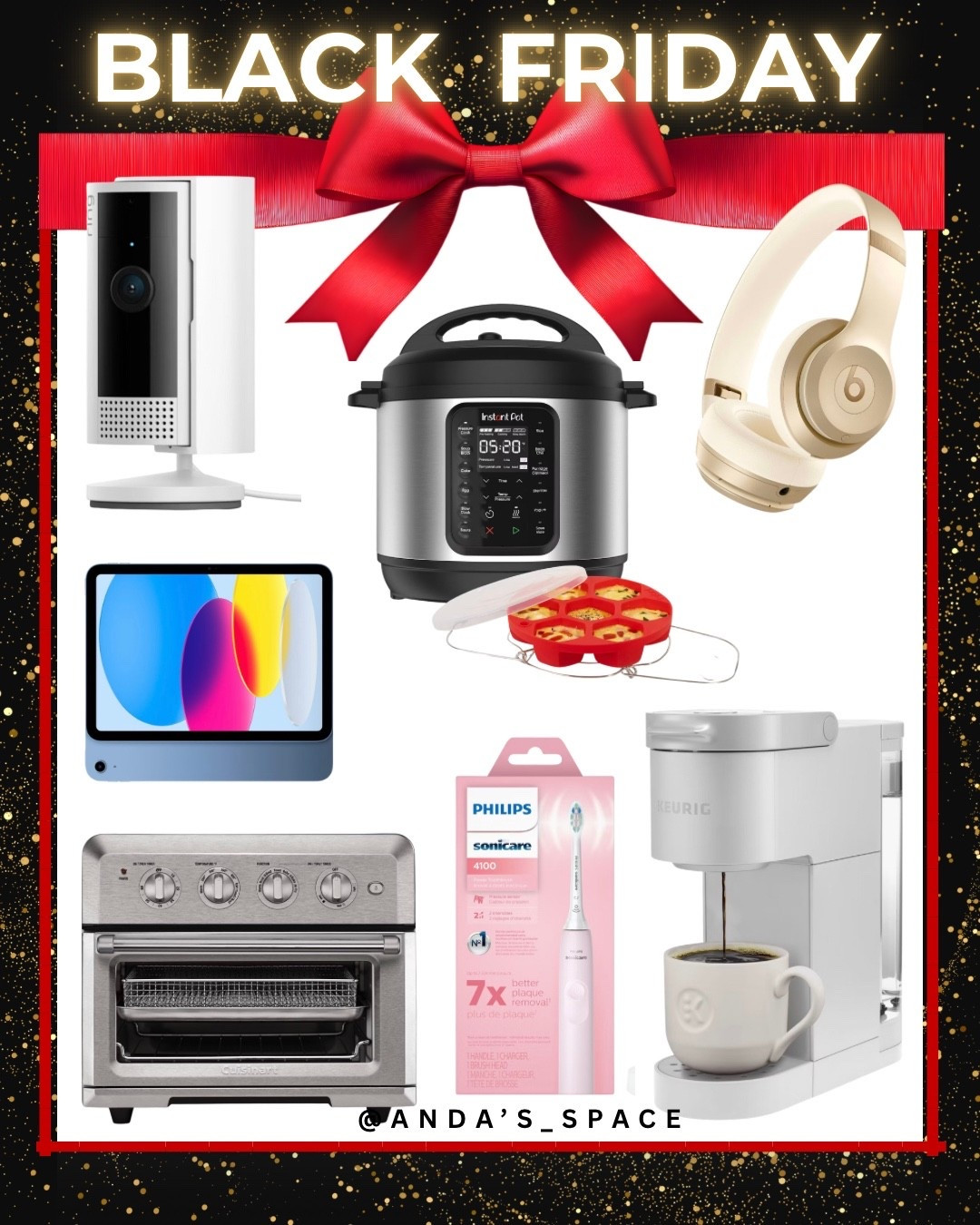 Target Black Friday Deals. Ring camera. Insta pot. iPad. Beats headphones. Air fryer. Electric toothbrush. Keurig. 

#LTKHoliday #LTKGiftGuide #LTKCyberWeek