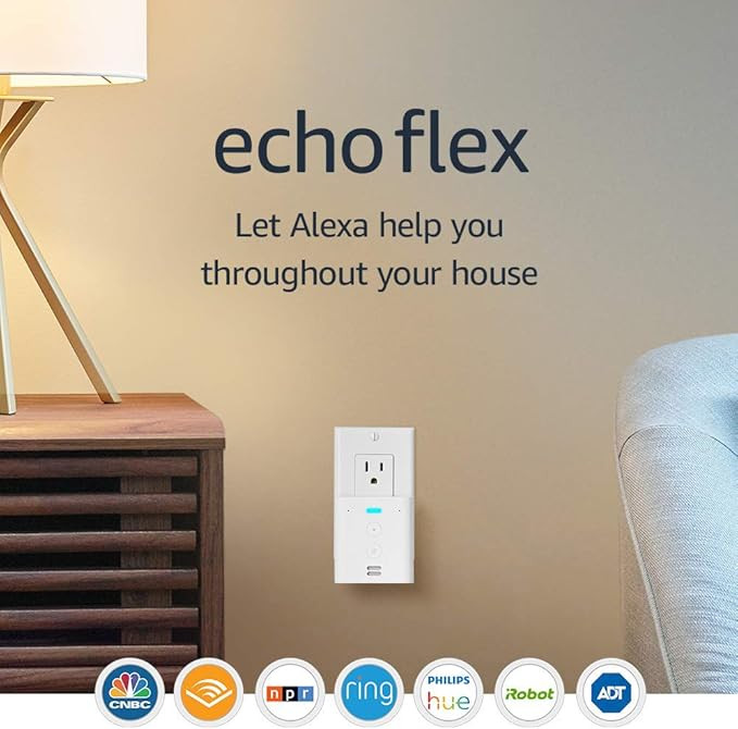 Echo Flex - Plug-in mini smart speaker with Alexa | Amazon (US)