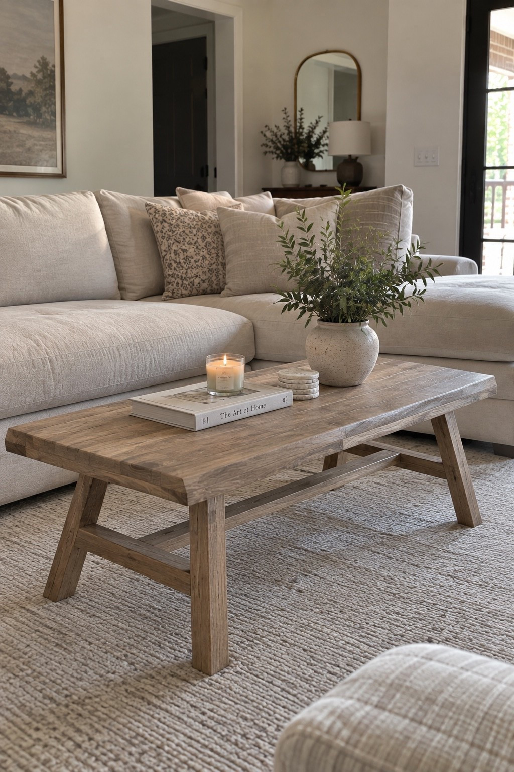 This coffee table is such a simple and beautiful piece to make a living room feel warm and inviting. I love the natural wood tone, the clean lines, and how easy it is to style with just a few cozy decor pieces. ✨
#ad #wayfair #wayfairpartner @Wayfair
