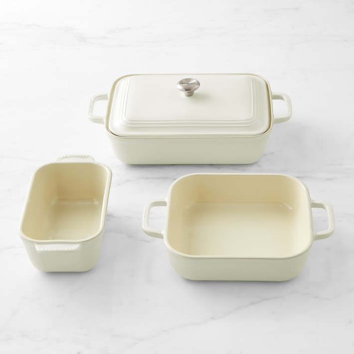 Le Creuset Stoneware 3-Piece Casserole Set | Williams-Sonoma
