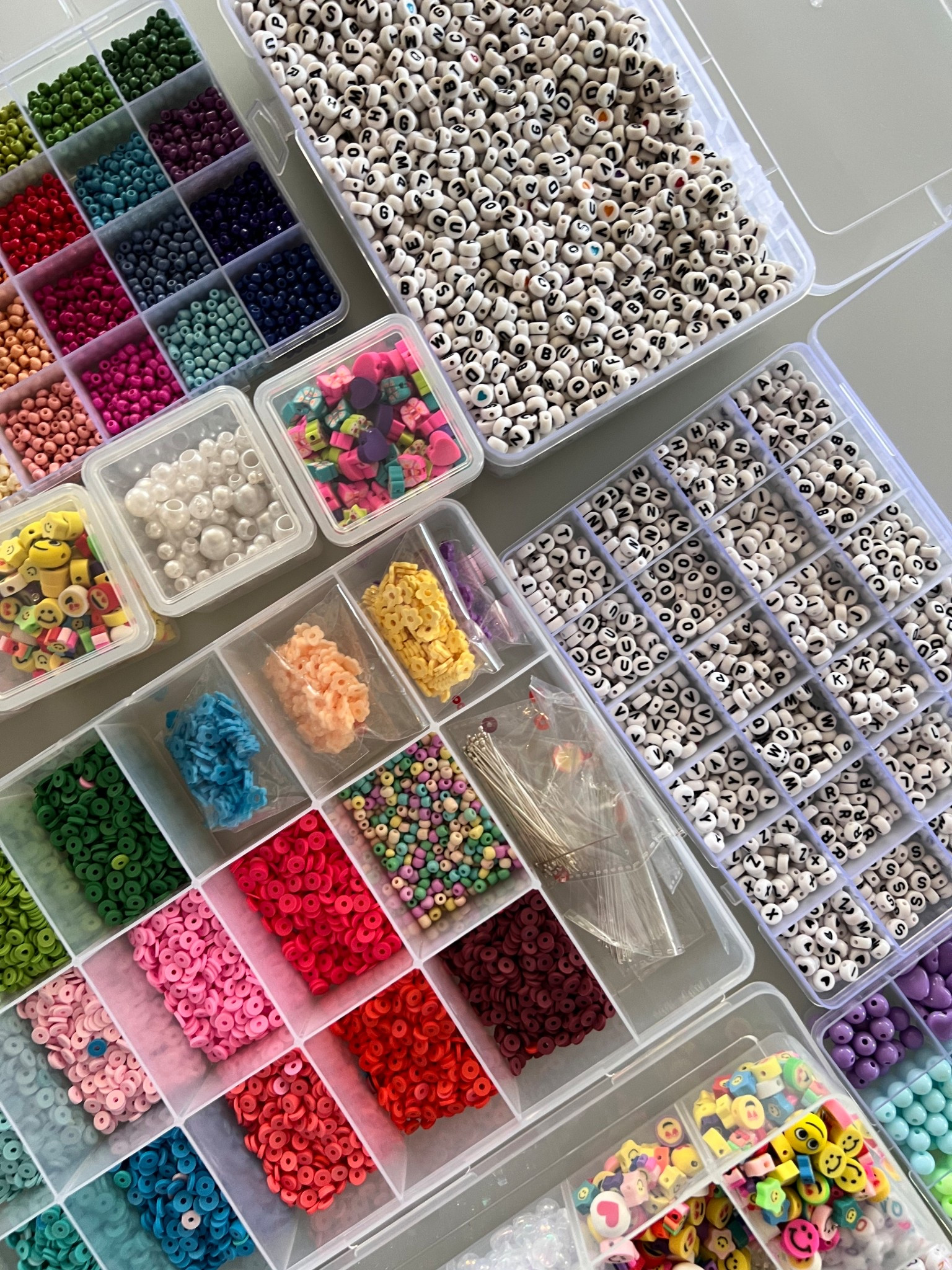 Letter beads
