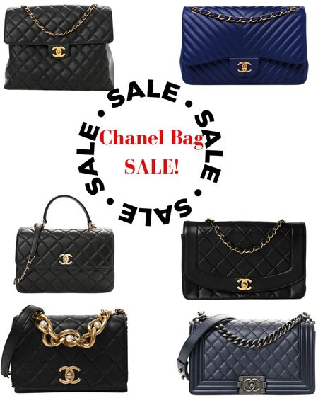 Chanel bags never go on sale unless they’re from a site like Fashionphile that sells pre loved offend giftable condition bags so snap up these Chanel bags on sale while you can. Including Chanel classic flap bags, Chanel tote bags, Chanel espadrilles & Chanel accessories

#LTKsalealert #LTKitbag #LTKSale
