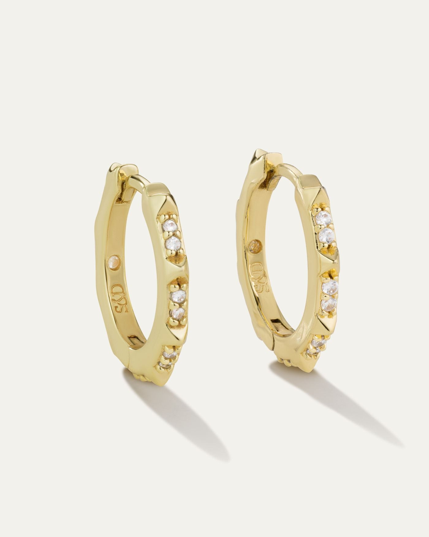 Charlotte Renegade Hoop Earrings | 3/4 | Stella & Dot