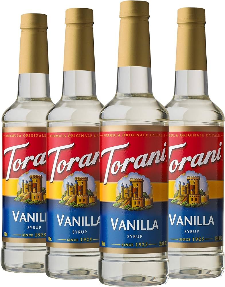 Torani Syrup, Vanilla, 25.4 Ounces (Pack of 4) | Amazon (US)