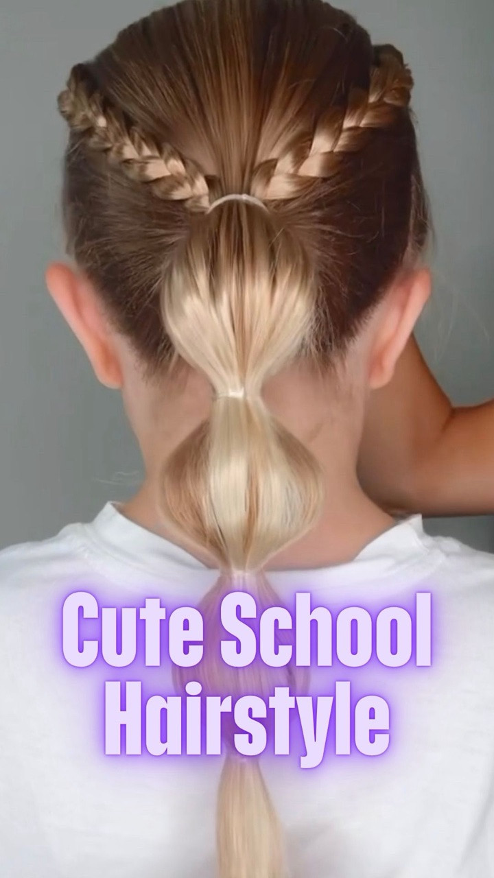 CUTE SCHOOL HAIRSTYLE 🩷 This is a cute and pretty school hairstyle! It’s great for sports, too! Excited to share my favorite hair products with you, too! Love for you to follow us for our daily hairstyles. ￼

#LTKBeauty