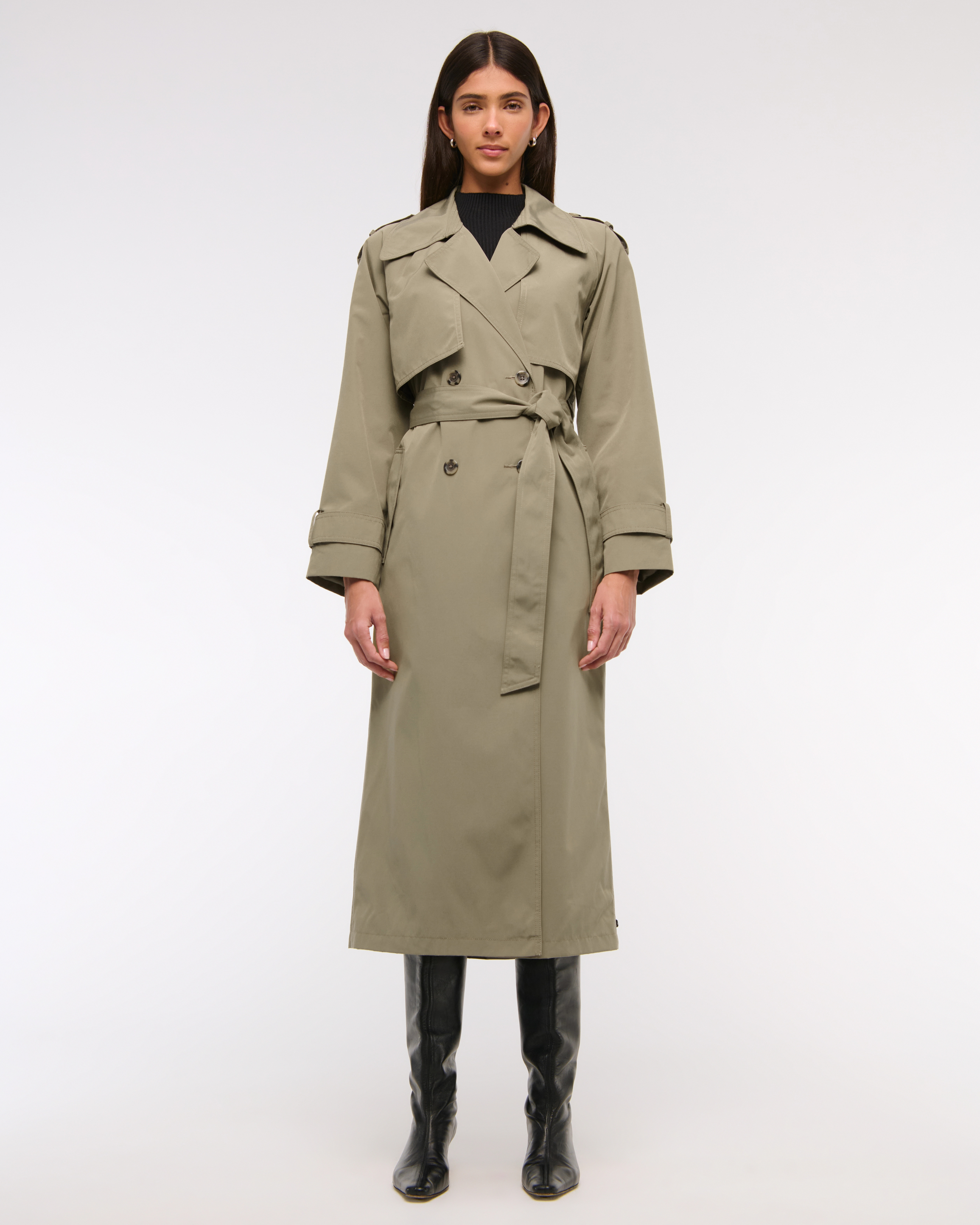 Classic Trench Coat | Abercrombie & Fitch (US)