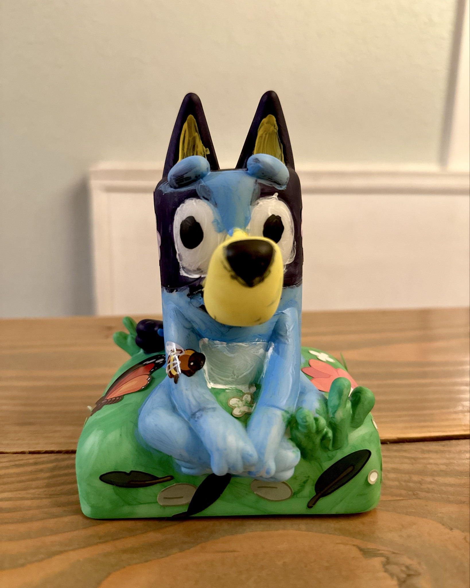 The cutest little ‘paint your own’ Bluey piggy bank! 🩵
My daughter painted this earlier today… Bluey is one of her favs! 💖
#amazon #bluey #piggybank #paintyourown 

#LTKKids #LTKFindsUnder50