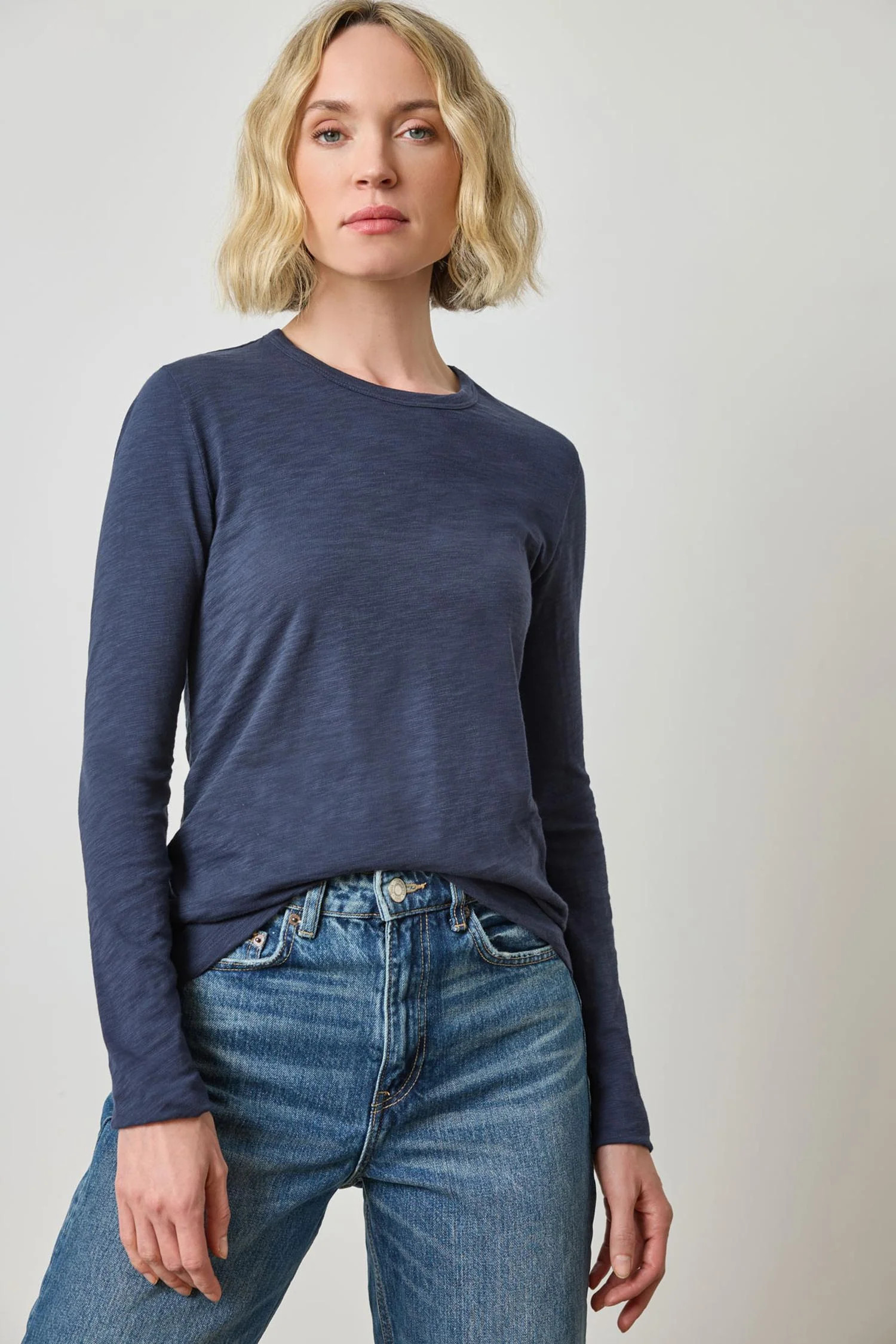 Long Sleeve Crewneck | Lilla P