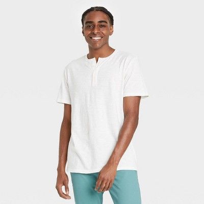 Men's Short Sleeve Henley T-Shirt - Goodfellow & Co™ | Target