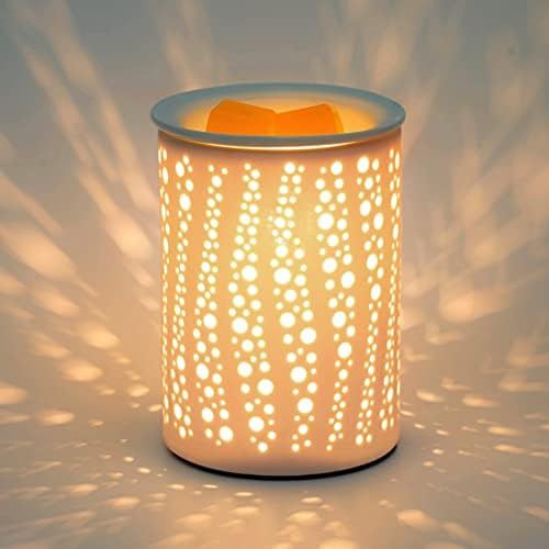 PALANCHY Wax Melt Warmer Ceramic Oil Burner Electric Candle Wax Warmer Burner Melter Fragrance Wa... | Amazon (US)