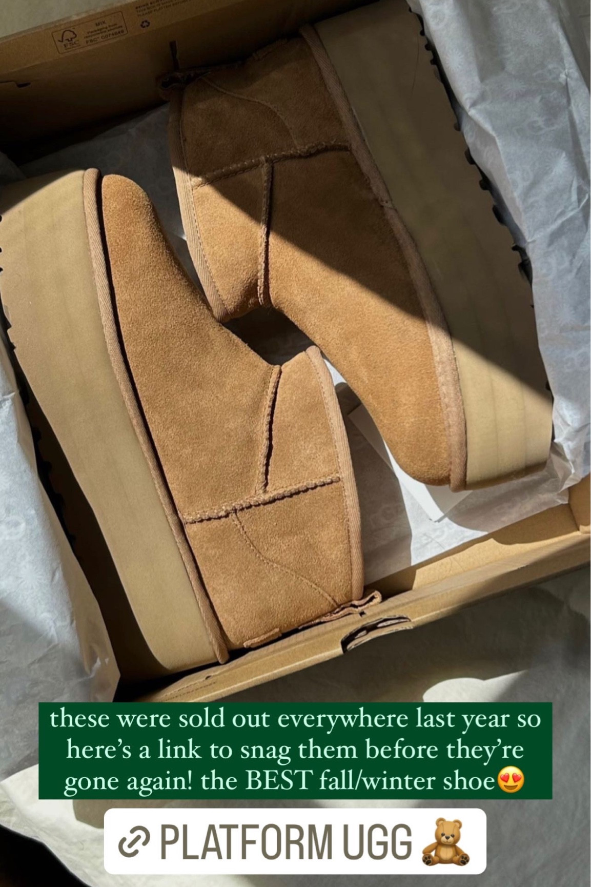 the ugg ultra mini platforms are the best fall/winter shoe 🧸

#LTKshoecrush #LTKSeasonal #LTKSale