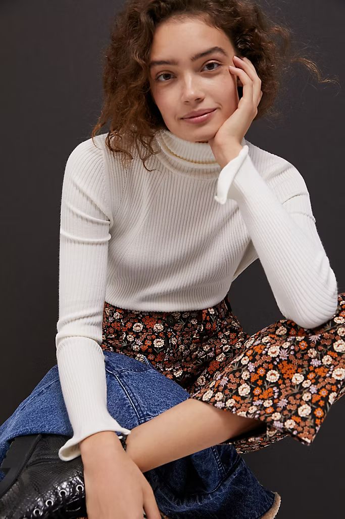 Parker Ribbed Turtleneck | Anthropologie (US)