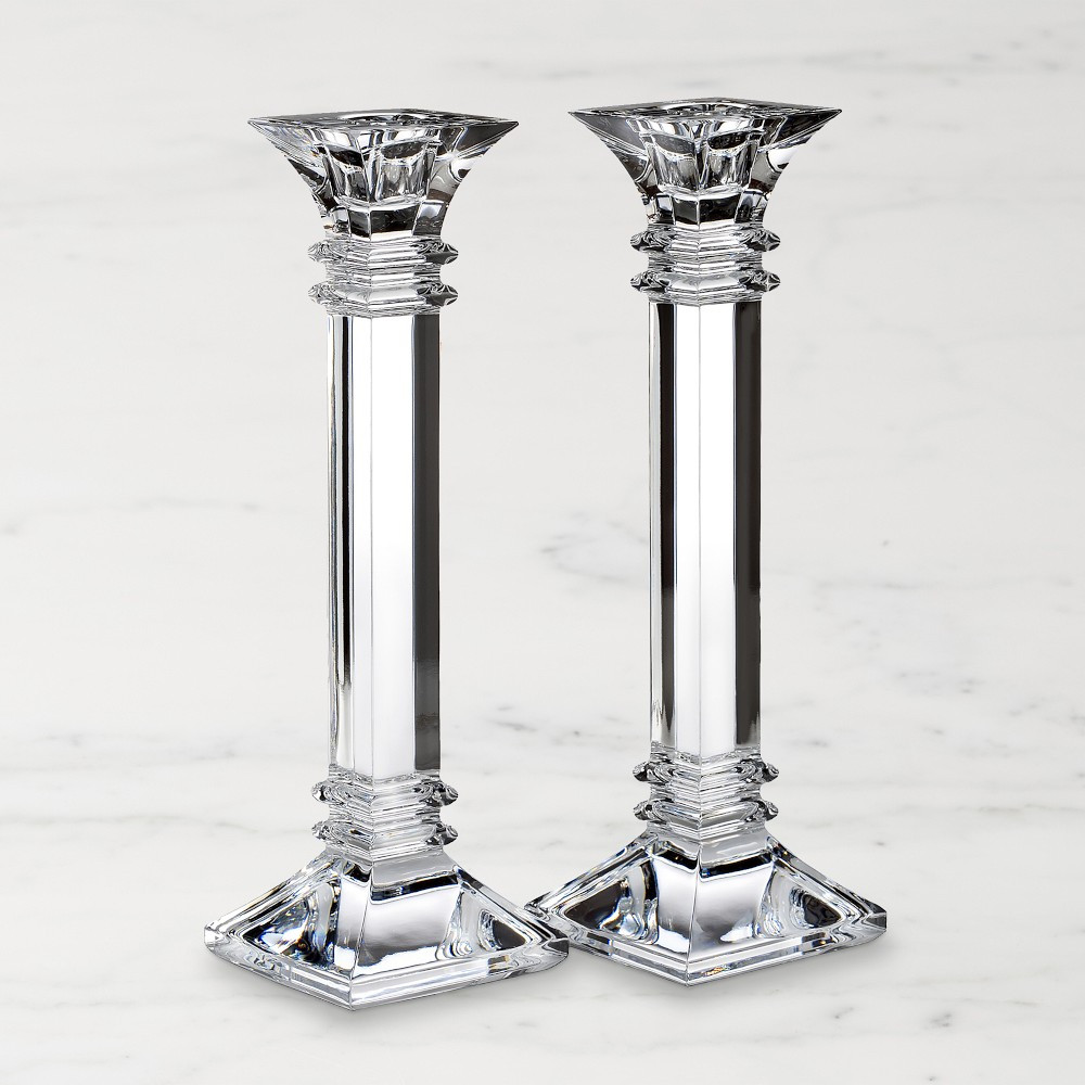 Waterford Treviso Candlestick, Pair | Williams-Sonoma