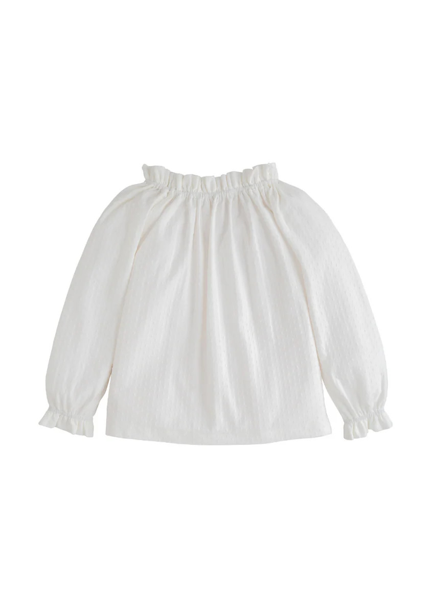 Tory Top - Snow Pointelle | BISBY Kids