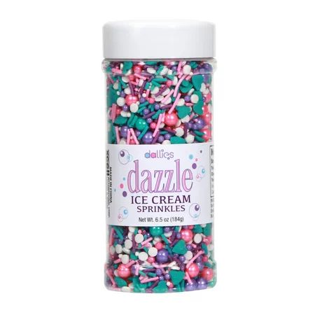 Dazzle Ice Cream Sprinkles 6.5oz | Walmart (US)