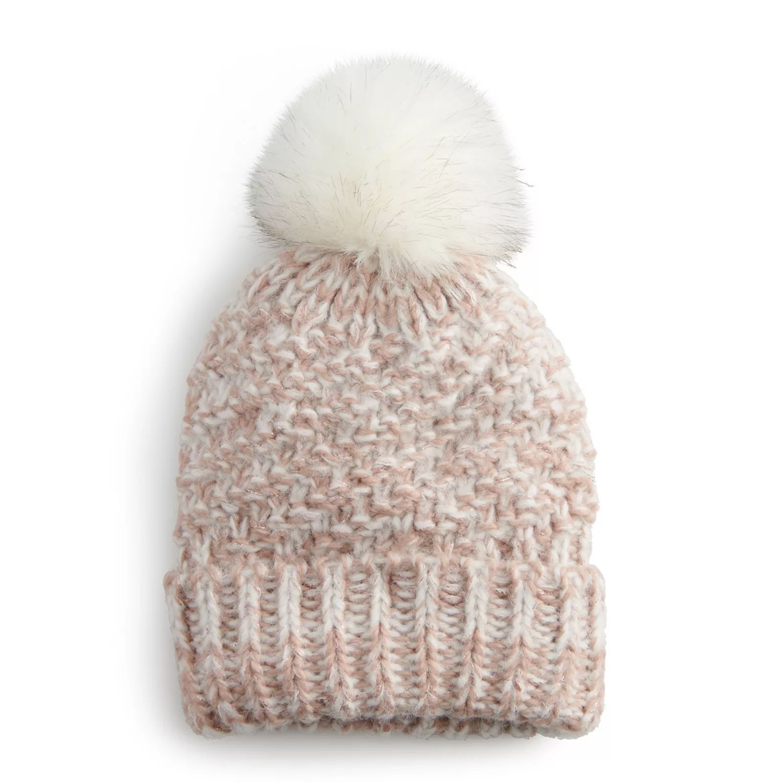 Women's LC Lauren Conrad Marled Beanie, Pink | Kohl's