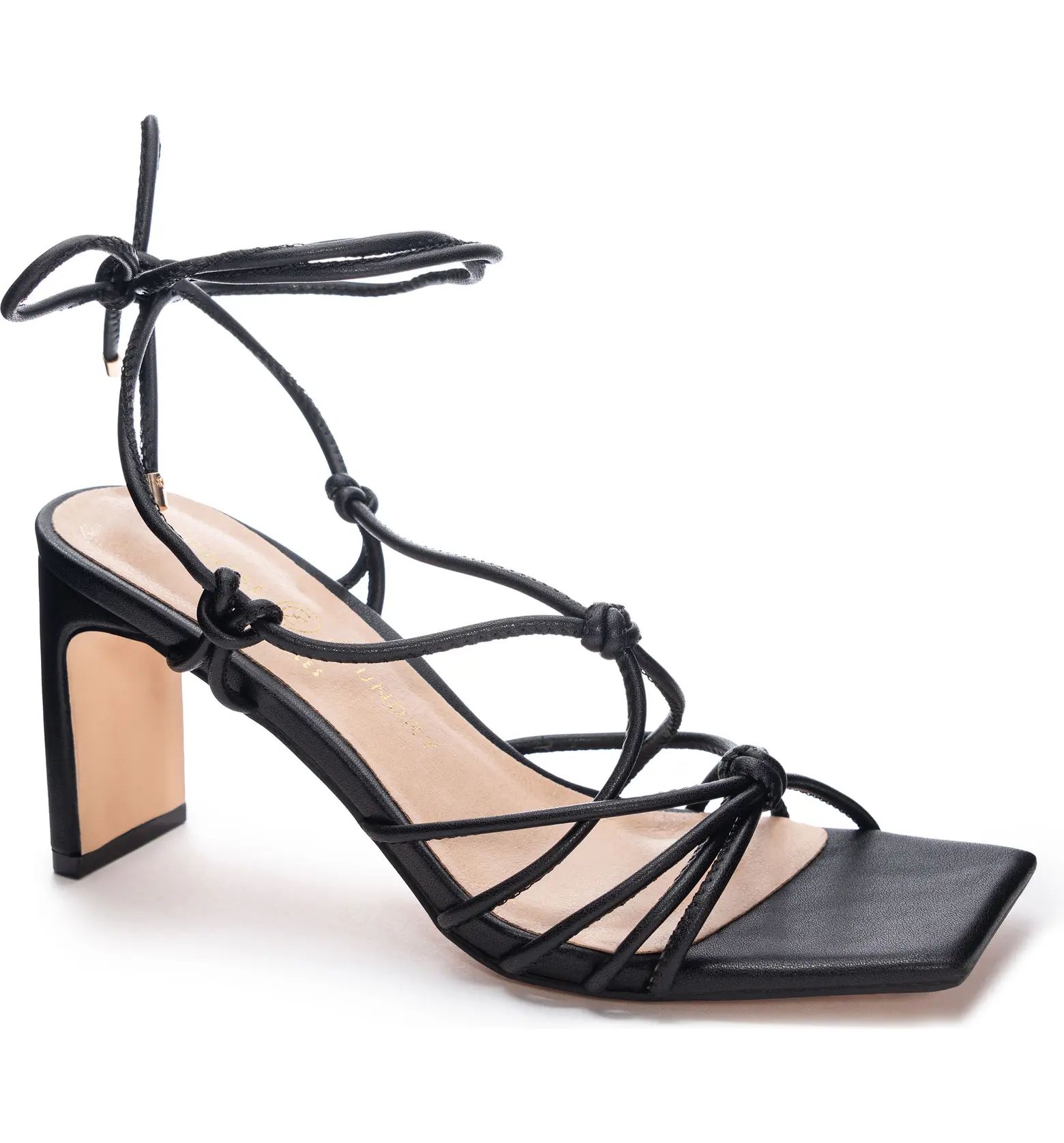 Yita Smooth Ankle Wrap Sandal (Women) | Nordstrom