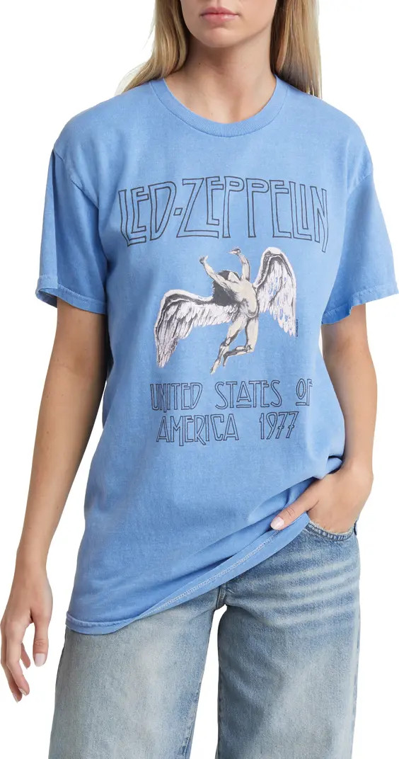 Vinyl Icons Led Zeppelin 1977 Tour Graphic T-Shirt | Nordstrom | Nordstrom