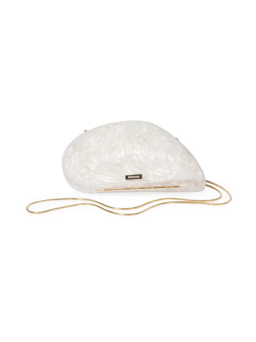 Bridget Oyster Shell Clutch | Saks Fifth Avenue