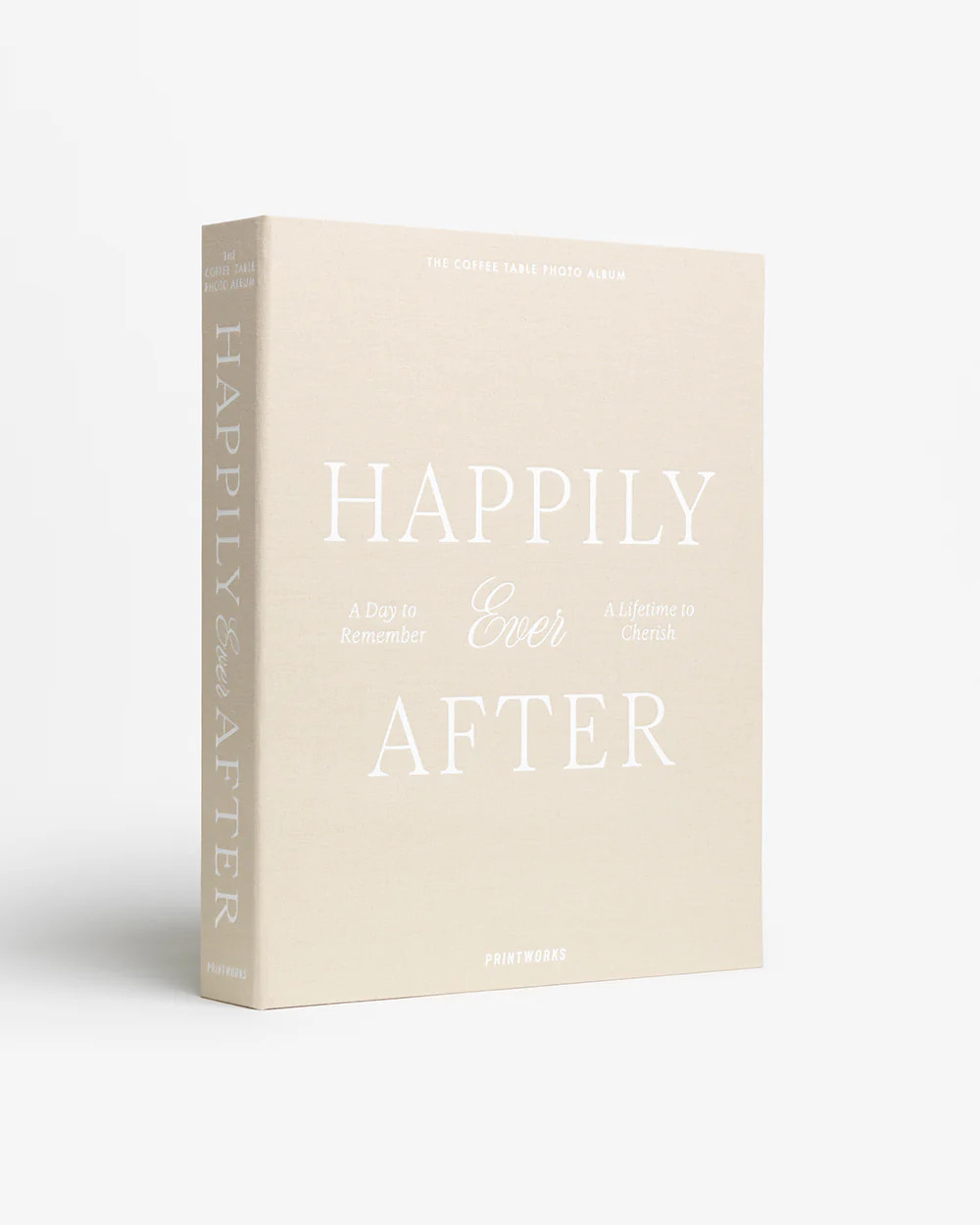 PRINTWORKS | Photo Album, Happily Ever After, Beige | PRINTWORKS