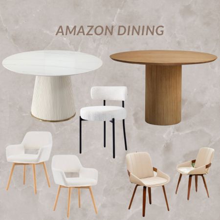 Amazon Dining table & Chairs 

#LTKFind #LTKhome