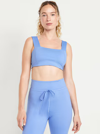 Light Support CloudComfy Bandeau Sports Bra | Old Navy (US)