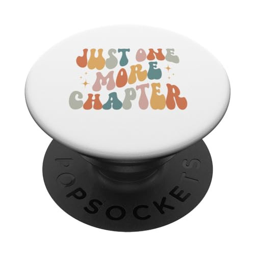 Just One More Chapter vintage lover book reader PopSockets Adhesive PopGrip | Amazon (US)