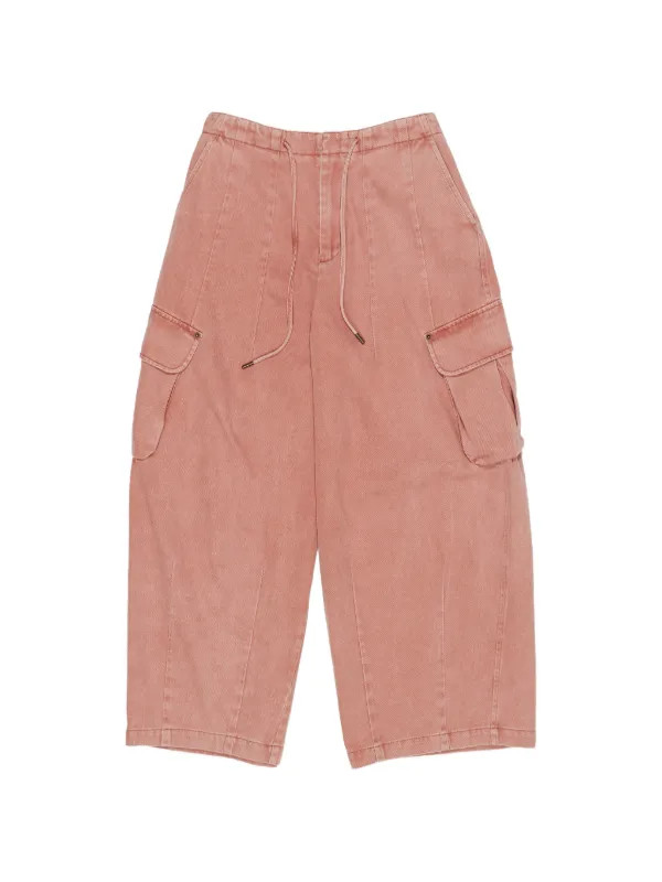 pantalon cargo \u00e0 lien de resserrage | Farfetch Global