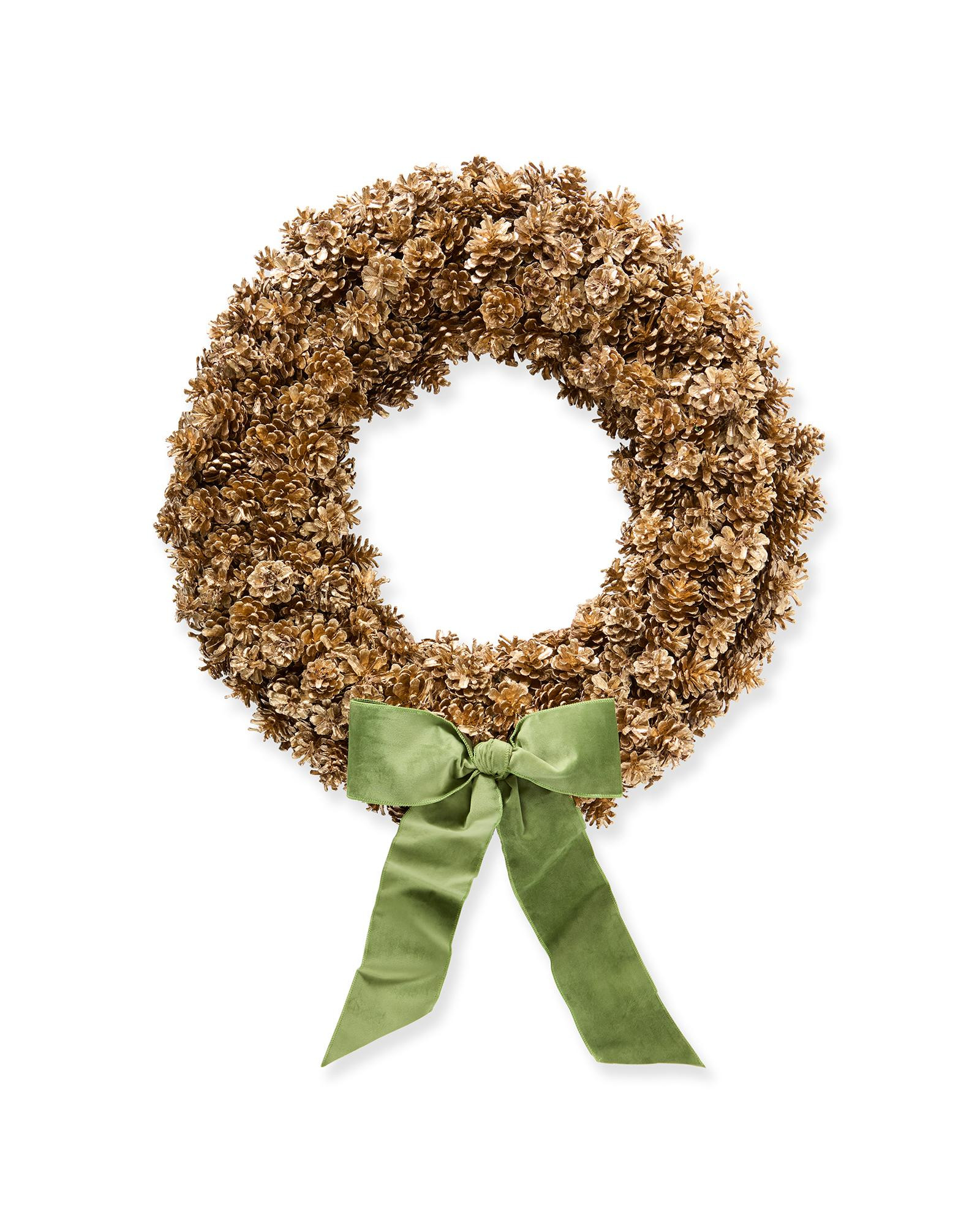 Pinecone Wreath | Serena and Lily